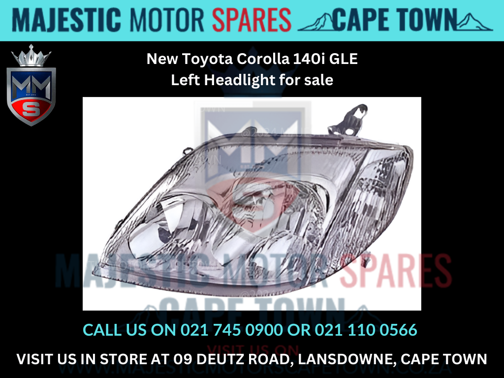 Toyota Corolla 140i GLE Left Headlight - Private Seller Toyota Corolla 140i GLE Left Headlight - Private Seller