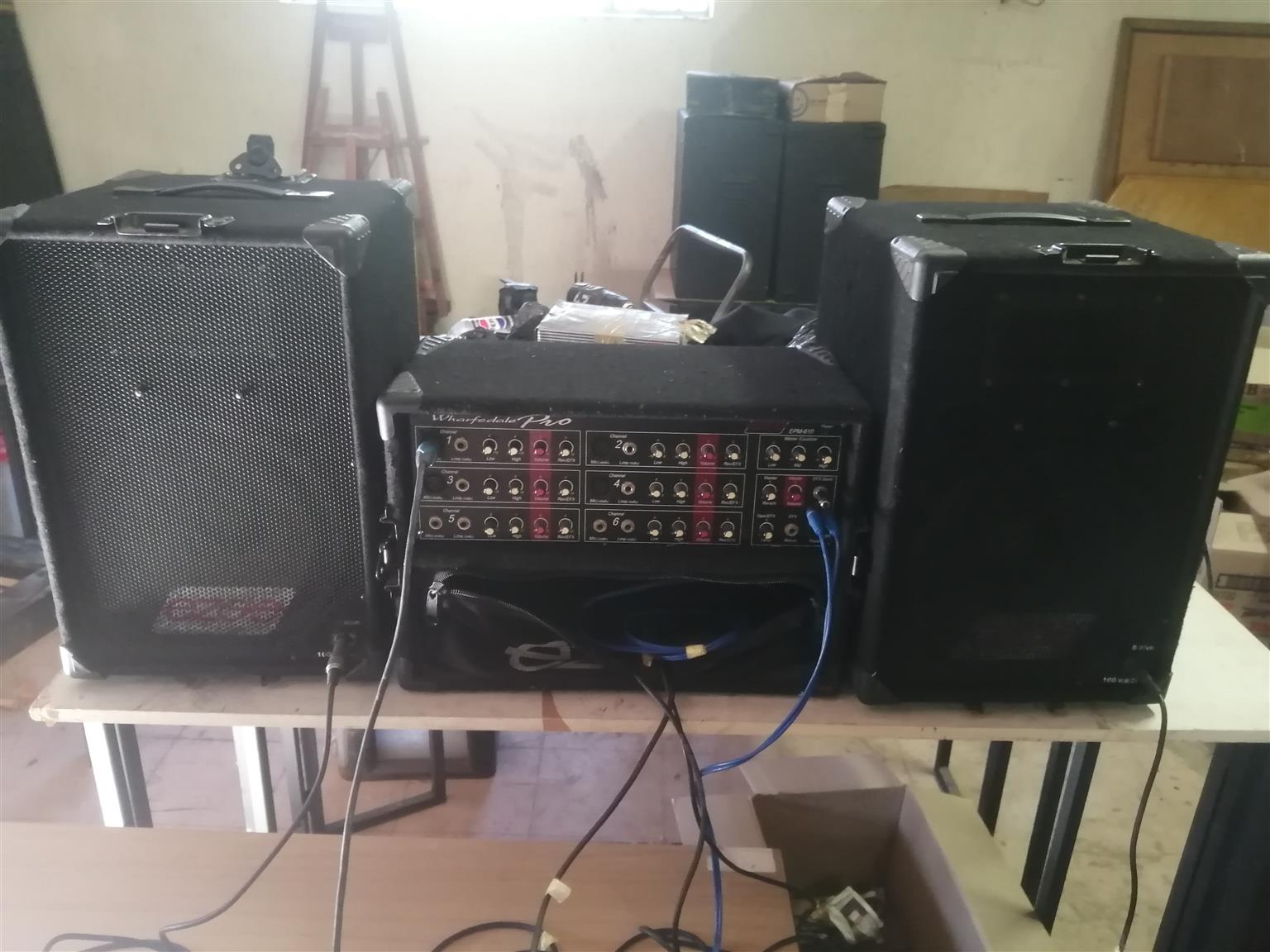 Wharfedale Ezzy Pa system