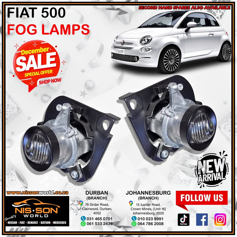 FIAT 500 FOG LAMPS - Private Seller