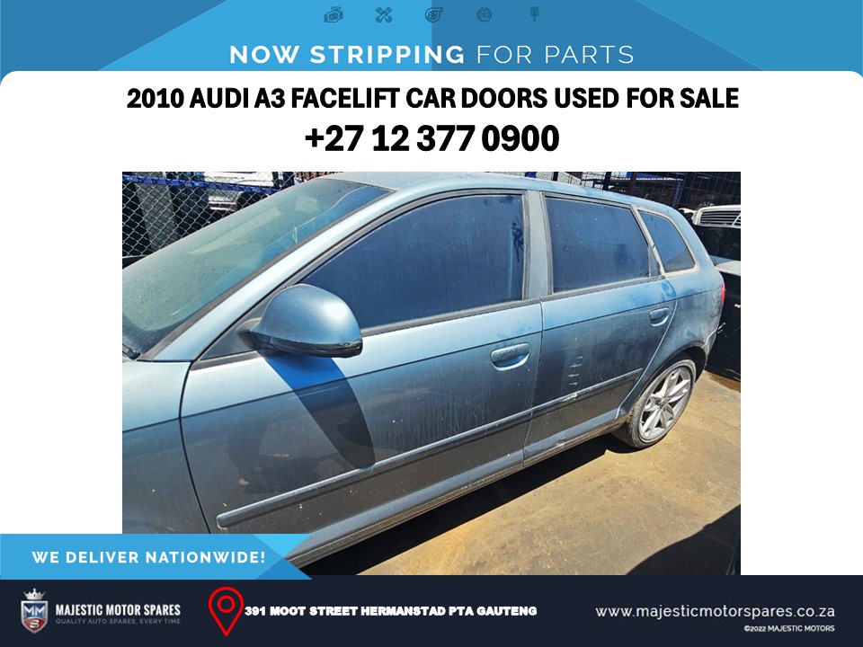 2010 Audi A3 Facelift Car Doors Used for Sale - Private Seller 2010 Audi A3 Facelift Car Doors Used for Sale - Private Seller