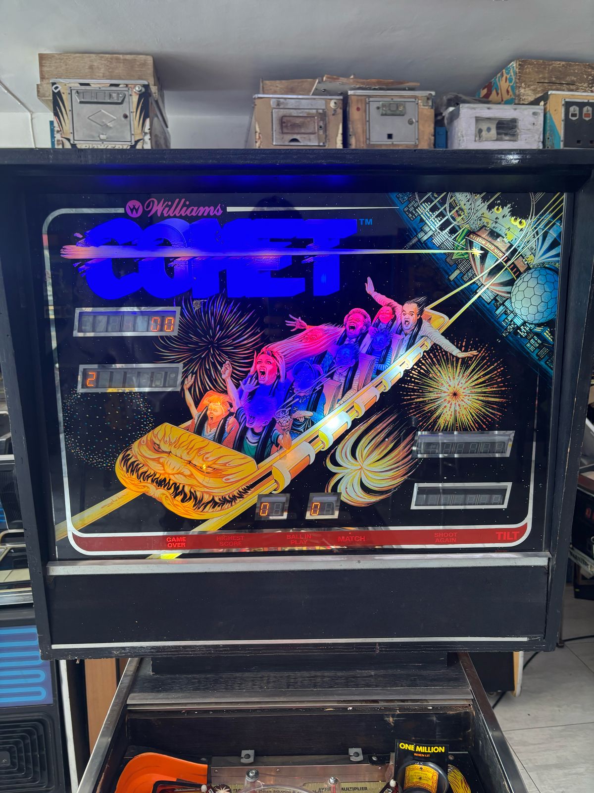 Comet Pinball Machine for Sale