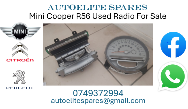 Mini Cooper Used Radio For Sale - Private Seller Mini Cooper Used Radio For Sale - Private Seller