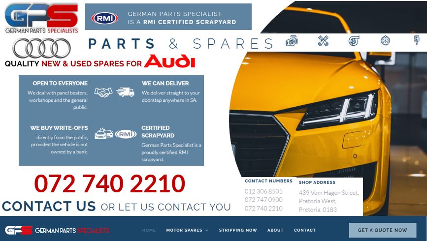 New and used replacement parts for Audi - Private Seller New and used replacement parts for Audi - Private Seller