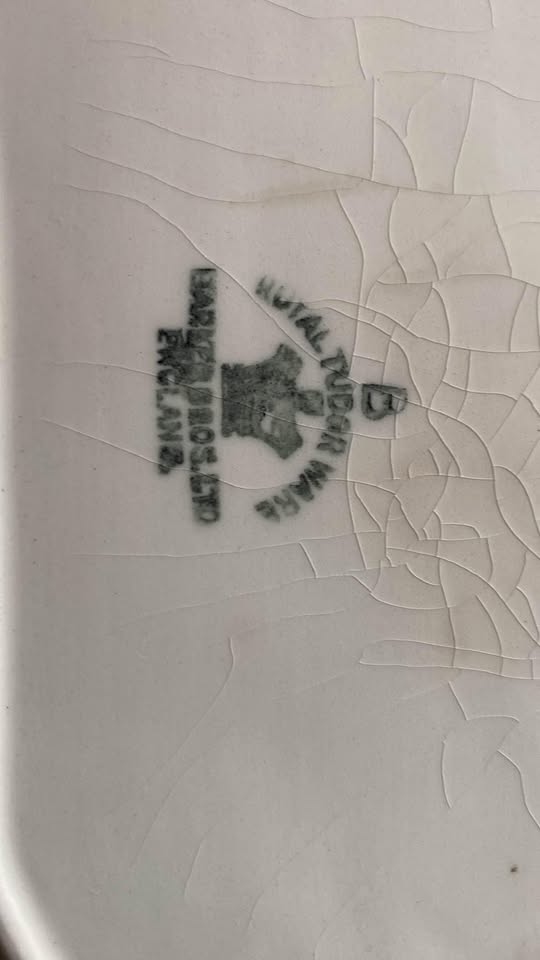 Vintage plate
