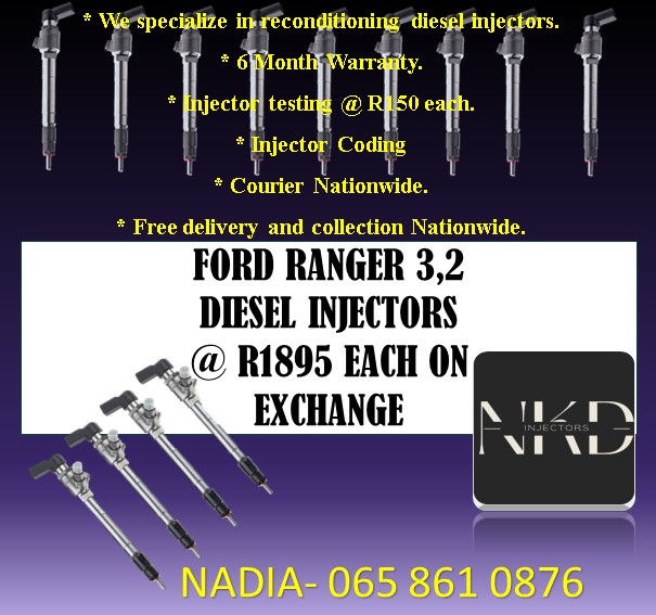 Ford Ranger 3.2 injectors for sale - Private Seller Ford Ranger 3.2 injectors for sale - Private Seller