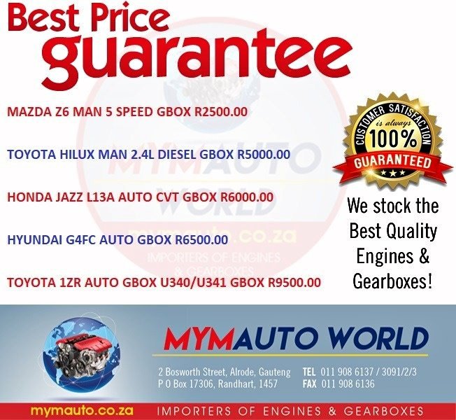 HONDA MAZDA HYUNDAI TOYOTA USED IMPORTED GEARBOXES ON OFFER - Private Seller HONDA MAZDA HYUNDAI TOYOTA USED IMPORTED GEARBOXES ON OFFER - Private Seller