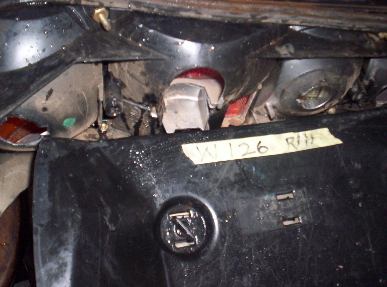 Mercedes W126 Head and Tail Lights
