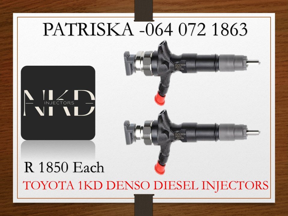 TOYOTA 2KD & 1KD DIESEL INJECTORS FOR SALE - Private Seller TOYOTA 2KD & 1KD DIESEL INJECTORS FOR SALE - Private Seller