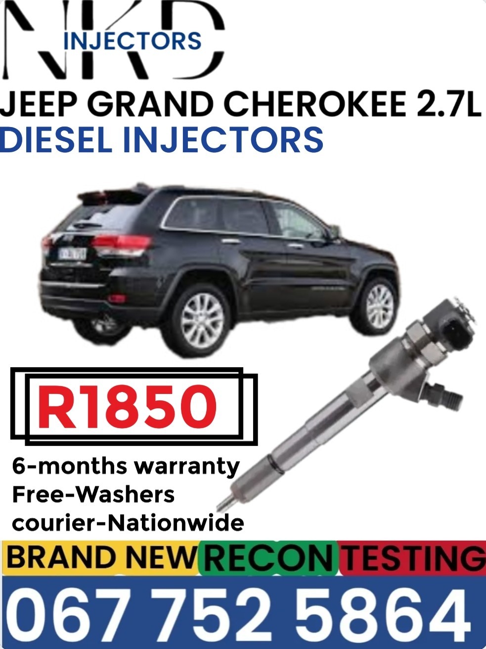 Jeep Grand Cherokee 2.7L Diesel injectors - Private Seller Jeep Grand Cherokee 2.7L Diesel injectors - Private Seller