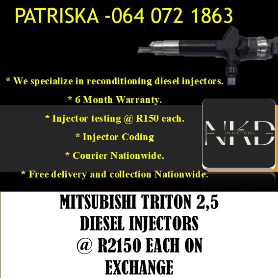 MITSUBISHI DIESEL INJECTORS FOR SALE - Private Seller MITSUBISHI DIESEL INJECTORS FOR SALE - Private Seller