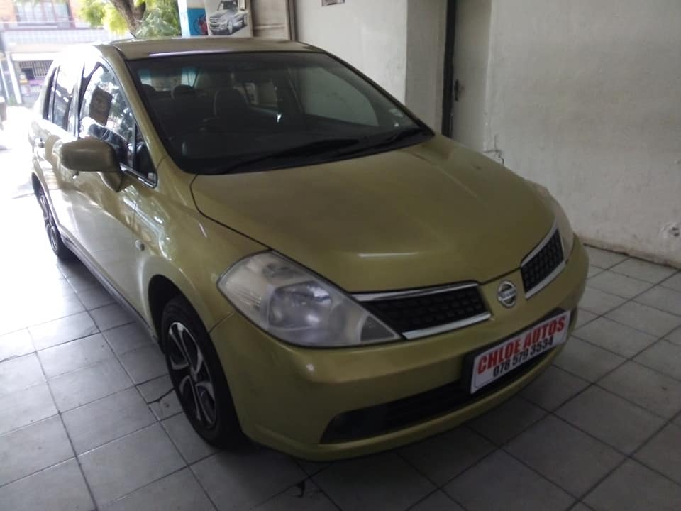 2008 NISSAN TIIDA 1.6 GREEN MANUAL PETROL 116,000KM