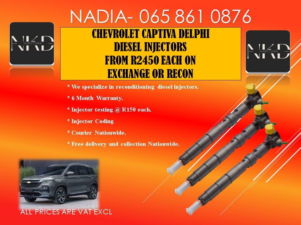 Chevrolet Captiva injectors for sale - Private Seller Chevrolet Captiva injectors for sale - Private Seller