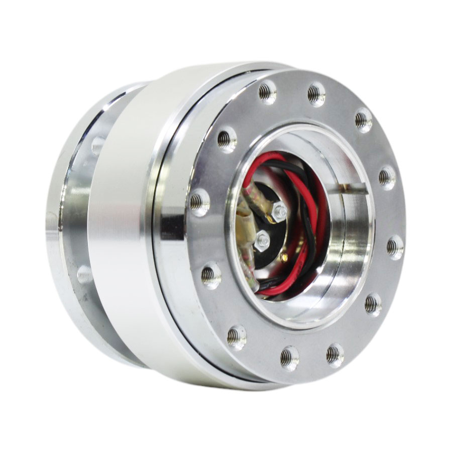 Quick Release Steering Wheel Hub (silver)