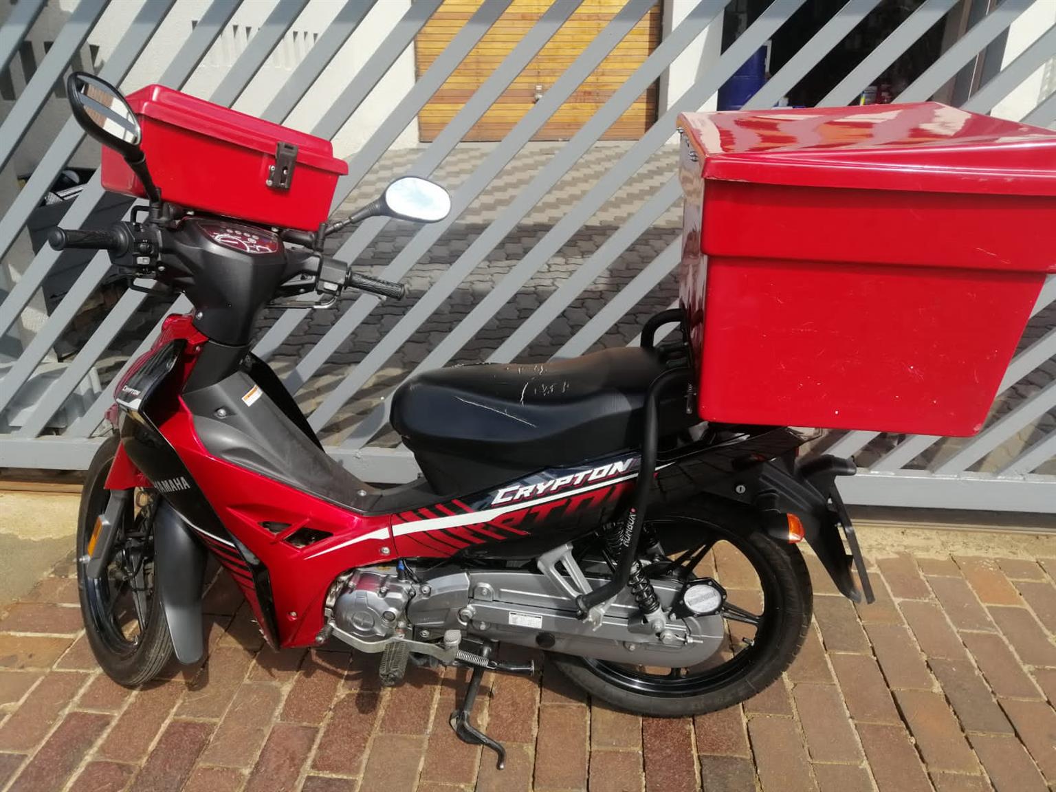 2019 Yamaha Crypton delivery bike 