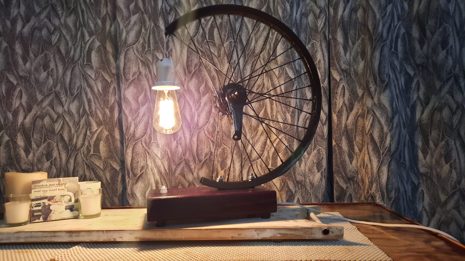 Glow Cycles Lamp (Luxury)