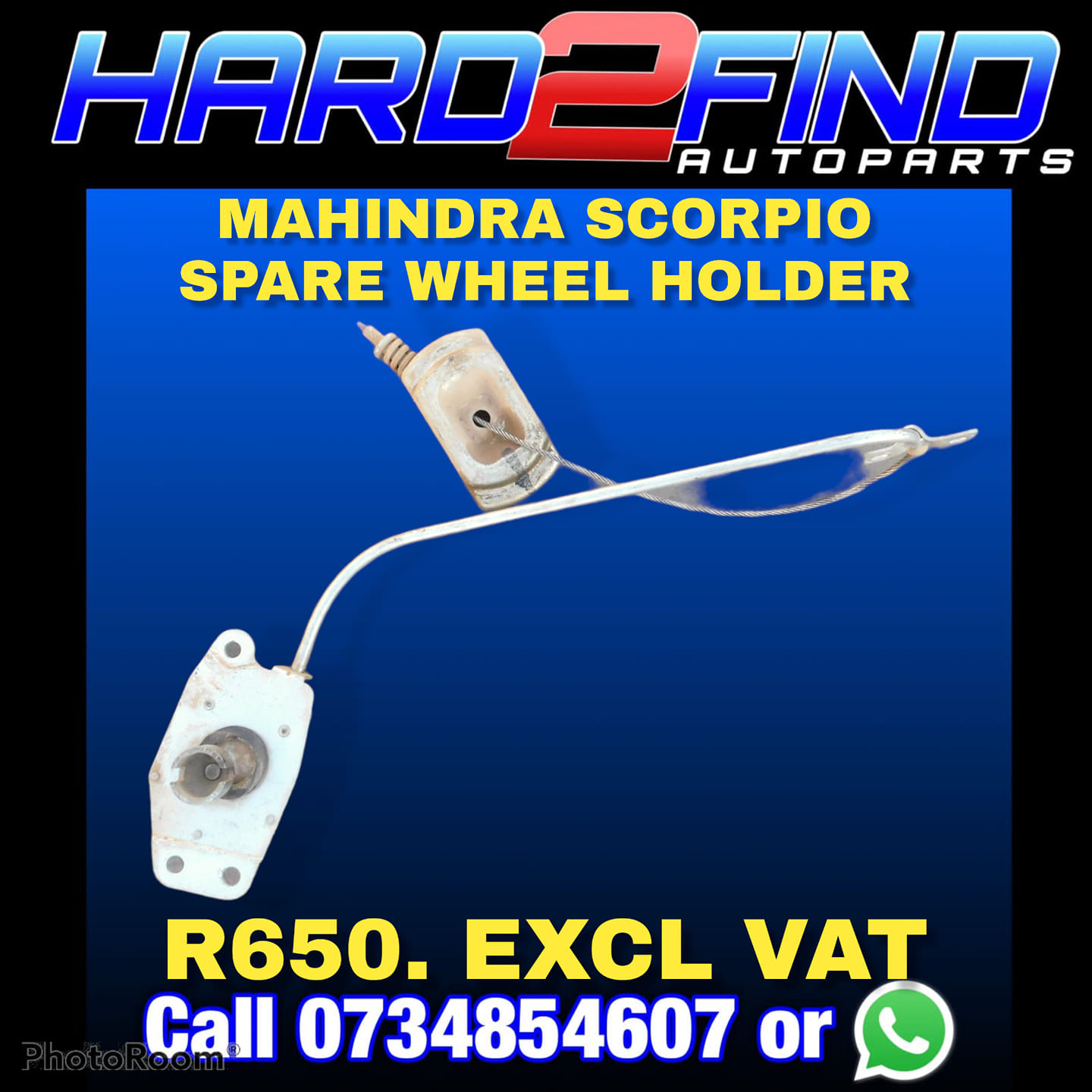 MAHINDRA SCORPIO SPARE WHEEL HOLDER EXCL VAT - Private Seller