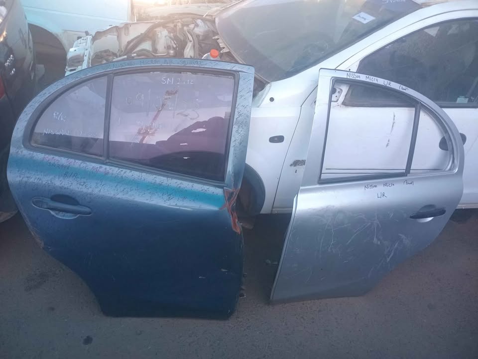 2012 Nissan micra rear doors for sale WhatsApp or cell