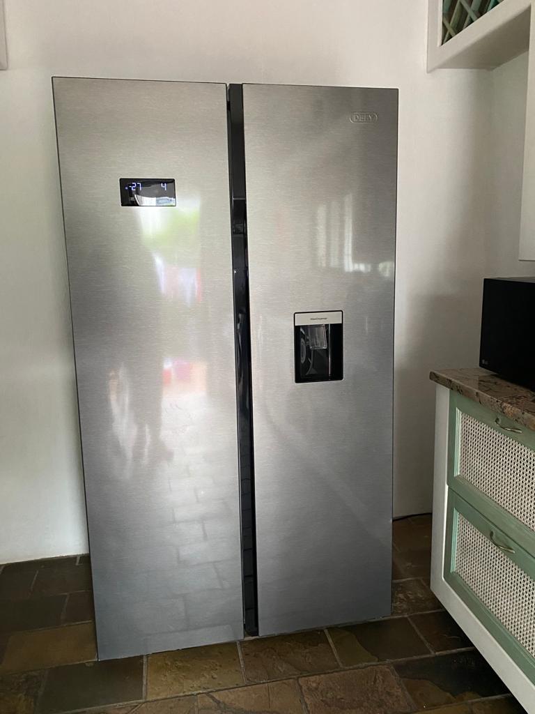 Second hand double door on sale fridge for sale