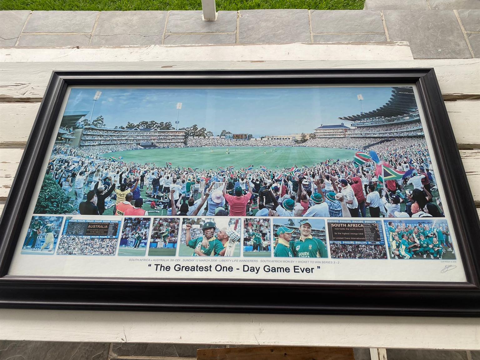 The Greatest One - Day Game Ever Photo Frame | Junk Mail