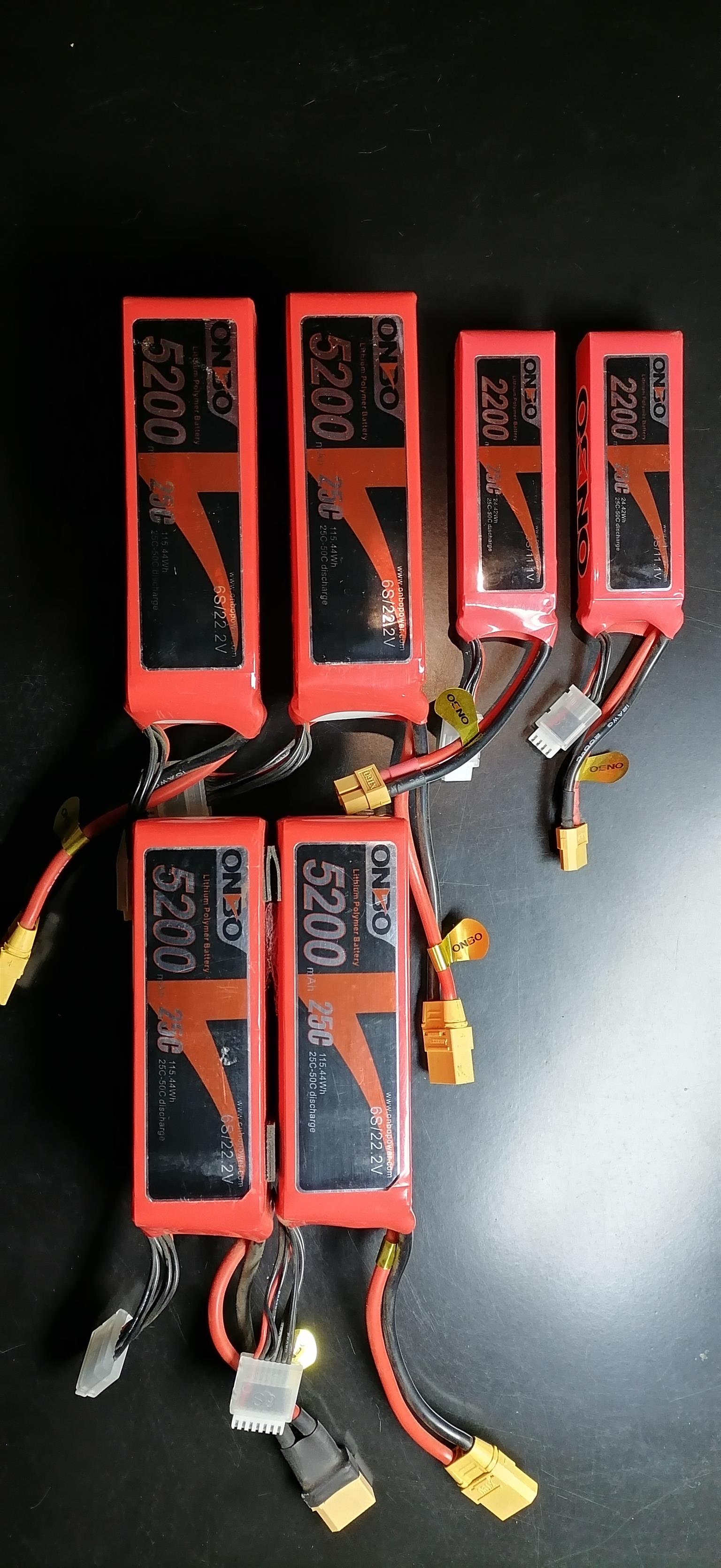 3 DRONES T MOTOR PIX HAWK + SPARES