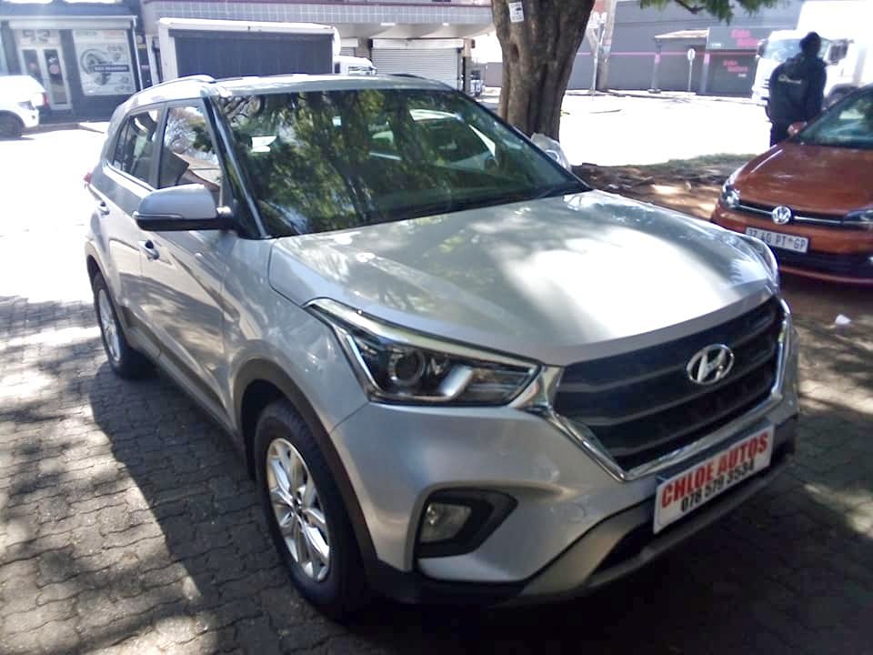 2019 HYUNDAI CRETA 1.6 DIESEL, REVERSE CAMERA  AUTOMATIC  SILVER FULL SERVICE HISTORY, LEATHER 2019 HYUNDAI CRETA 1.6 DIESEL, REVERSE CAMERA  AUTOMATIC  SILVER FULL SERVICE HISTORY, LEATHER