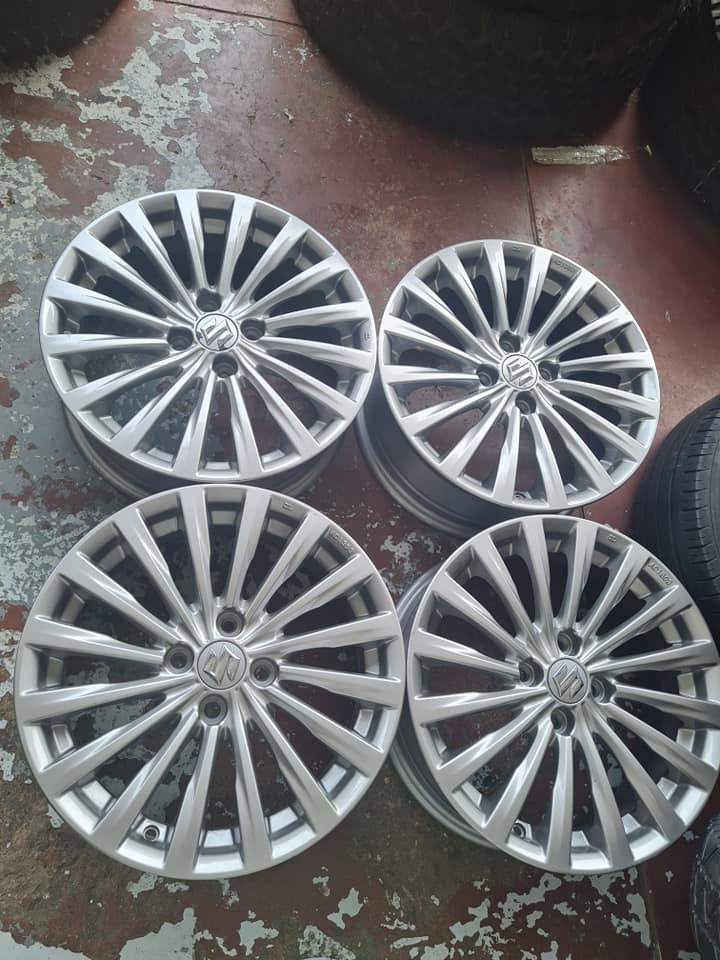Suzuki swift original alloy mags size 16 - Private Seller