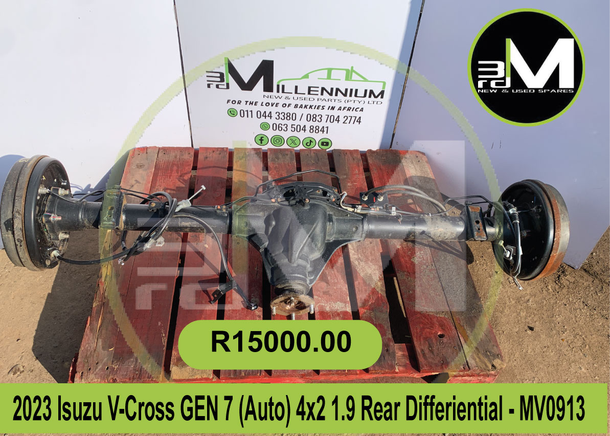 Rear Differential- Isuzu V-cross - Private Seller Rear Differential- Isuzu V-cross - Private Seller