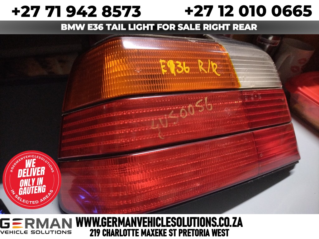 BMW e36 tail light for sale right rear - Private Seller BMW e36 tail light for sale right rear - Private Seller