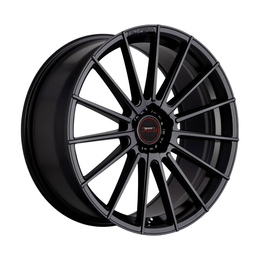 20″ A-Line Scarlet 5/100 Velvet Black Flow Form Alloy Wheels