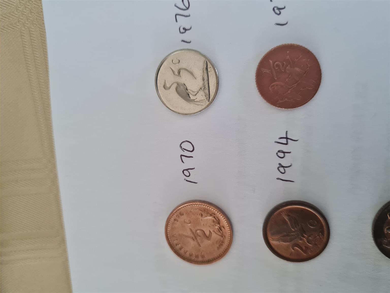 I have old South African coins to sell