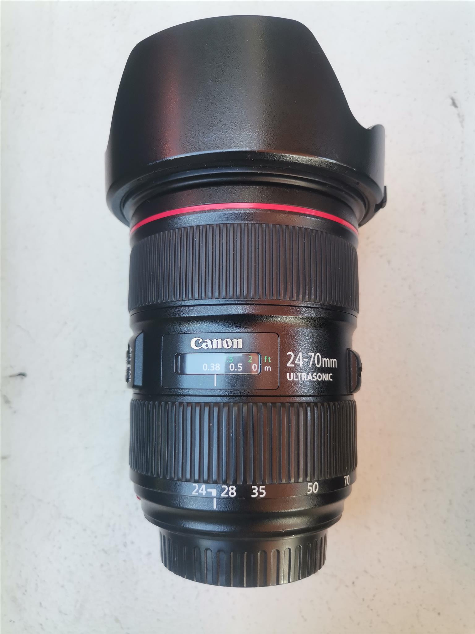 Canon lens 24-70 2.8 mark ii