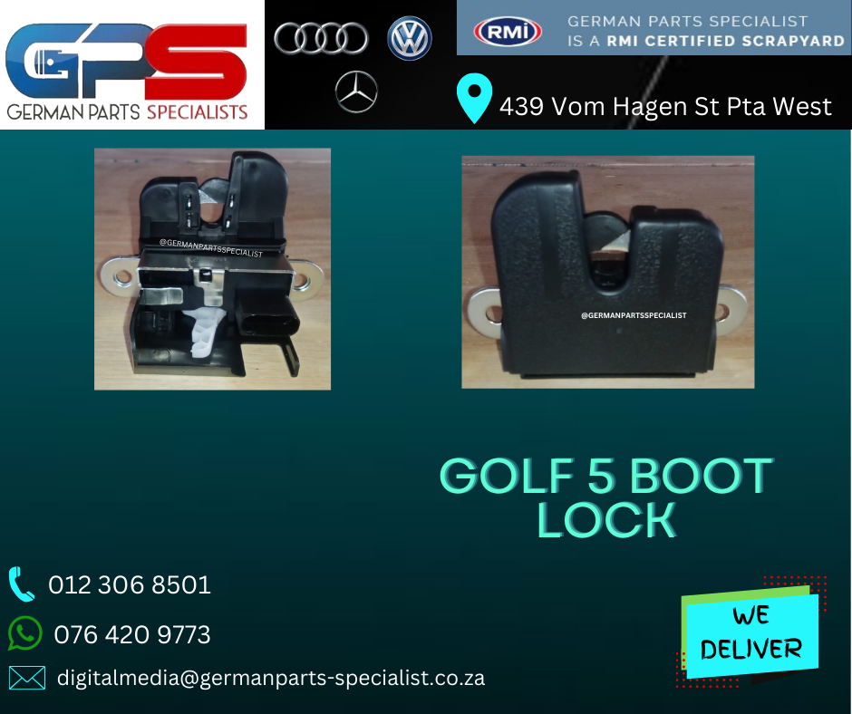 Golf 5 Boot Lock for sale. - Private Seller Golf 5 Boot Lock for sale. - Private Seller