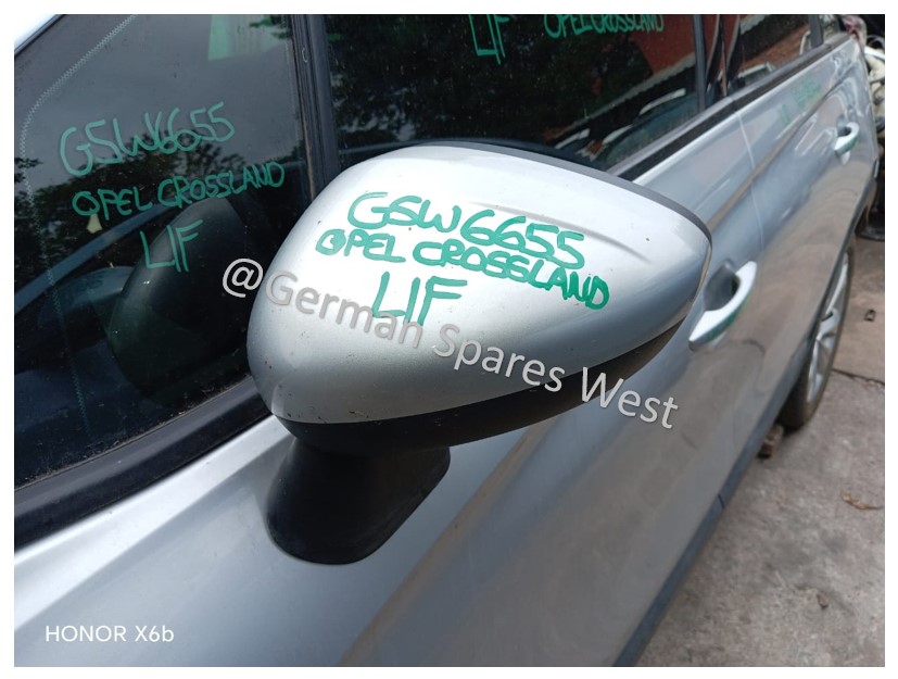 OPEL CROSSLAND X 1.2 2018 USED DOOR MIRROR FOR SALE - Private Seller OPEL CROSSLAND X 1.2 2018 USED DOOR MIRROR FOR SALE - Private Seller