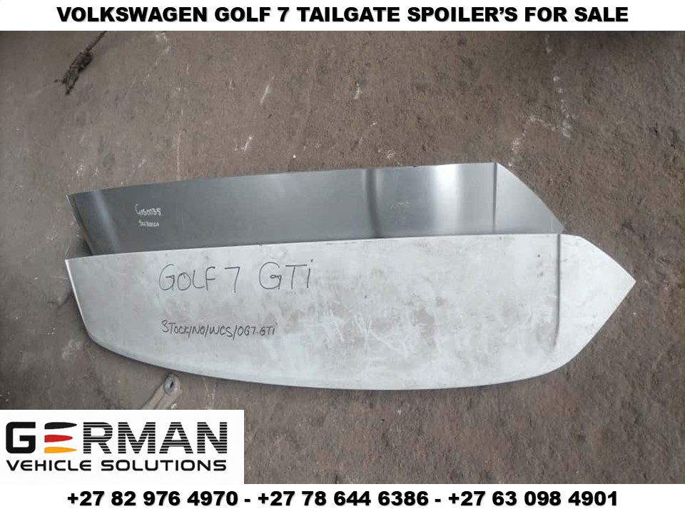 volkswagen golf 7 gti tailgate boot spoiler for sale (second hand) - Private Seller