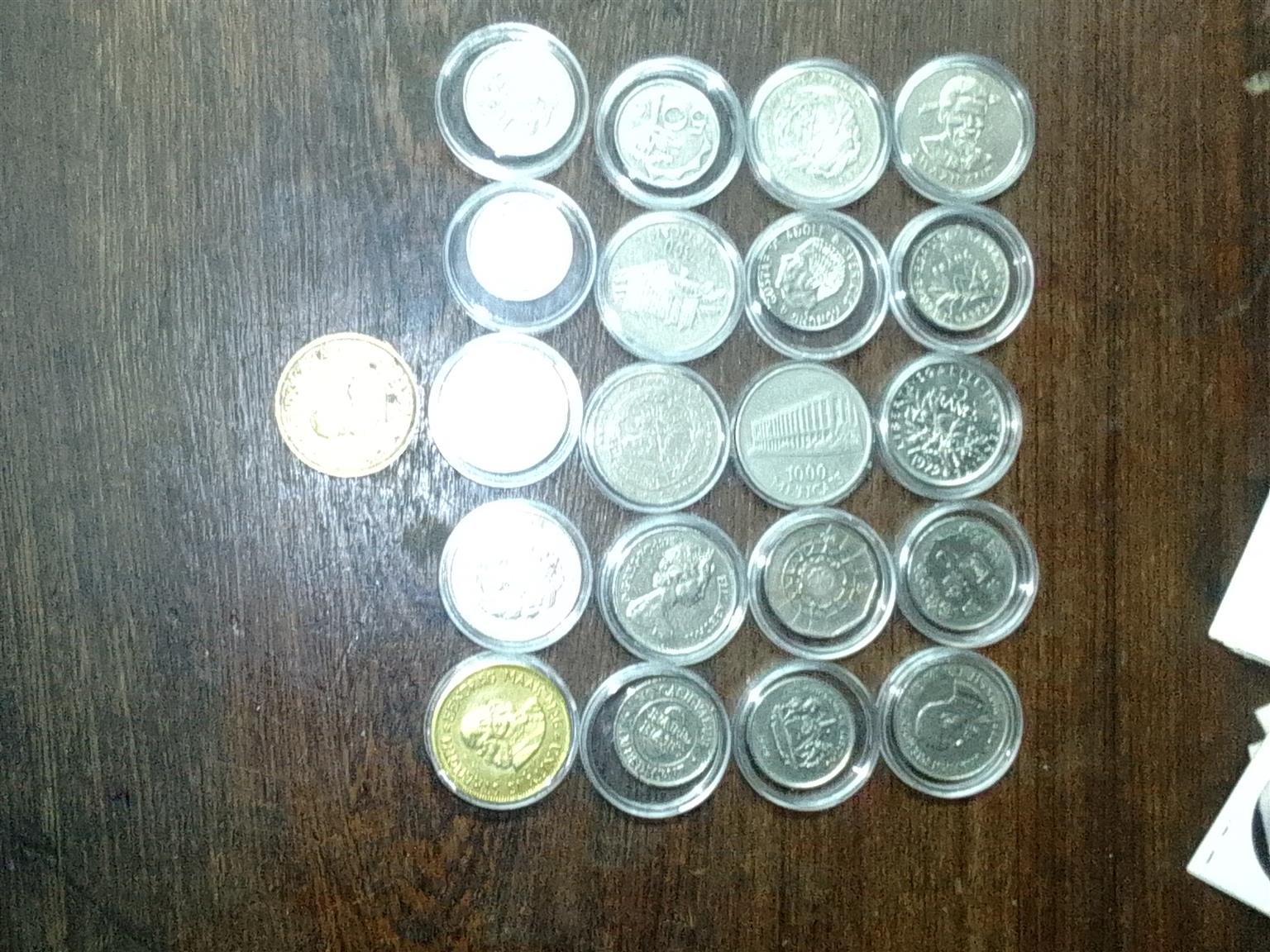 Old countries coins and Notes