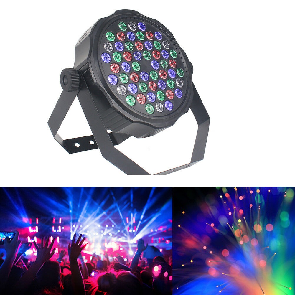 54 LED Flat PAR Light DJ Stage Light Disco Party Light. Brand New Products.