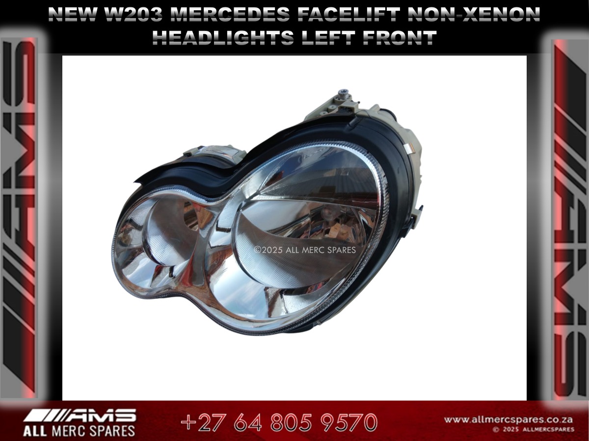 NEW W203 FACELIFT HEADLIGHT LEFT FRONT - NON-XENON - Private Seller NEW W203 FACELIFT HEADLIGHT LEFT FRONT - NON-XENON - Private Seller