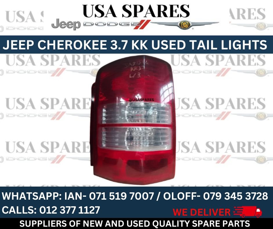 Jeep Cherokee 3.7 KK USED Tail Lights In Stock - Private Seller Jeep Cherokee 3.7 KK USED Tail Lights In Stock - Private Seller