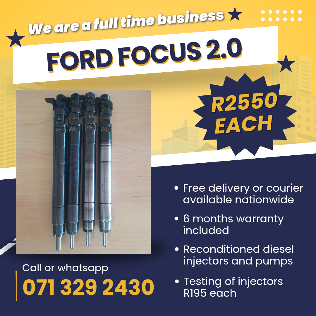 FORD FOCUS 2.0 INJECTORS FOR SALE WITH WARRANTY - Private Seller FORD FOCUS 2.0 INJECTORS FOR SALE WITH WARRANTY - Private Seller