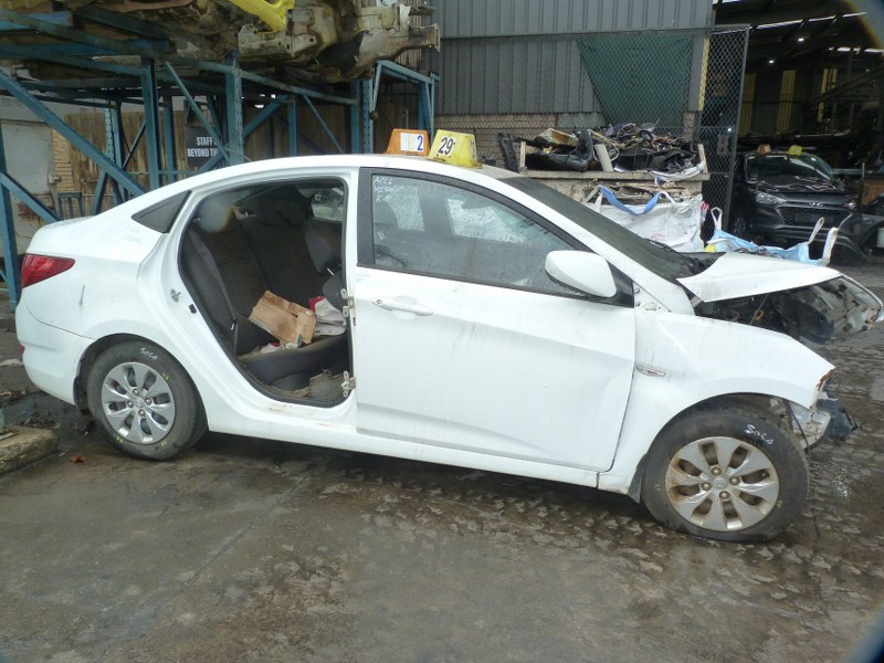 Hyundai Accent 1.6 Manual White - 2015 SPARESBOYZ STRIPPING FOR SPARES - Private Seller Hyundai Accent 1.6 Manual White - 2015 SPARESBOYZ STRIPPING FOR SPARES - Private Seller