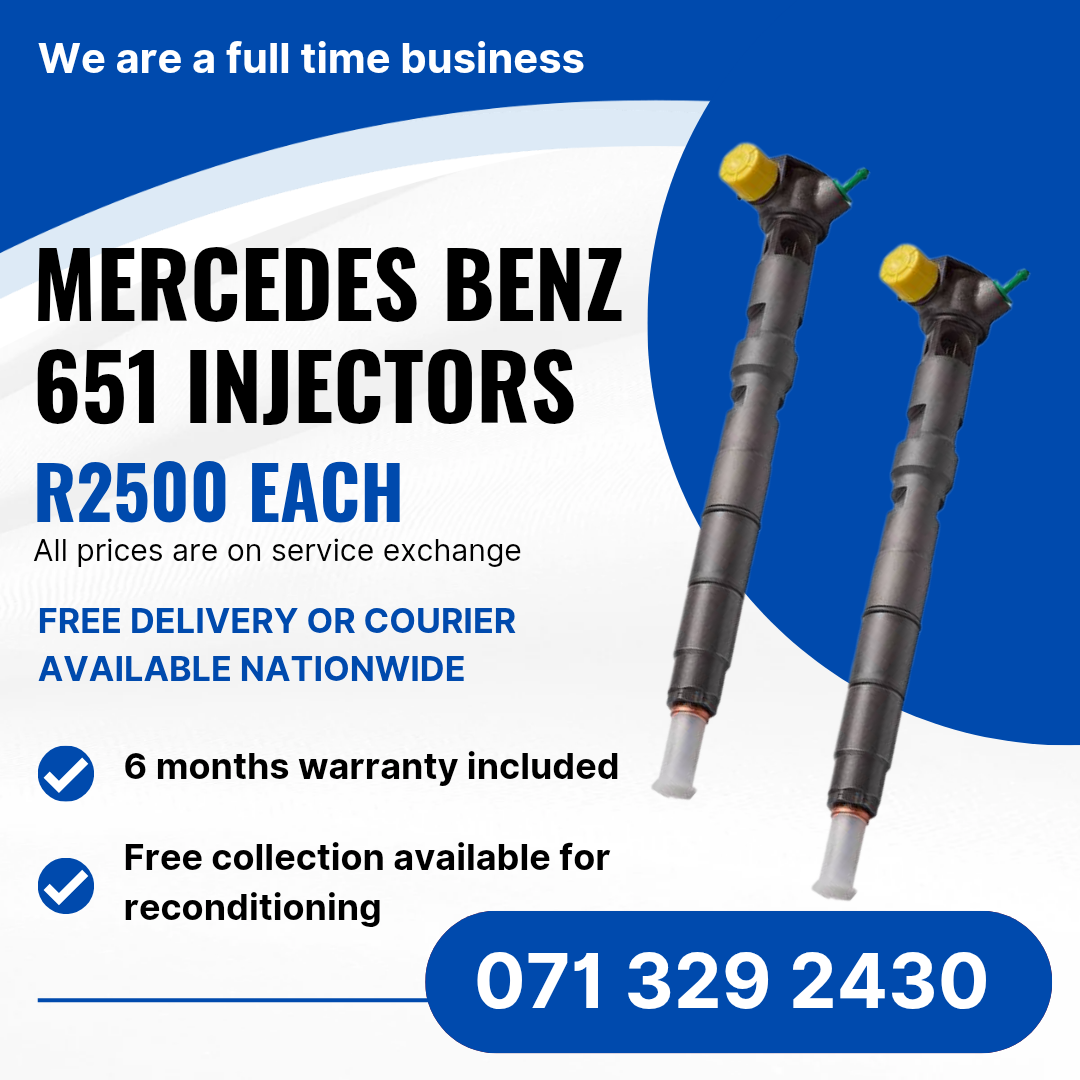 MERCEDES BENZ 651 INJECTORS FOR SALE WITH WARRANTY ON - Private Seller MERCEDES BENZ 651 INJECTORS FOR SALE WITH WARRANTY ON - Private Seller