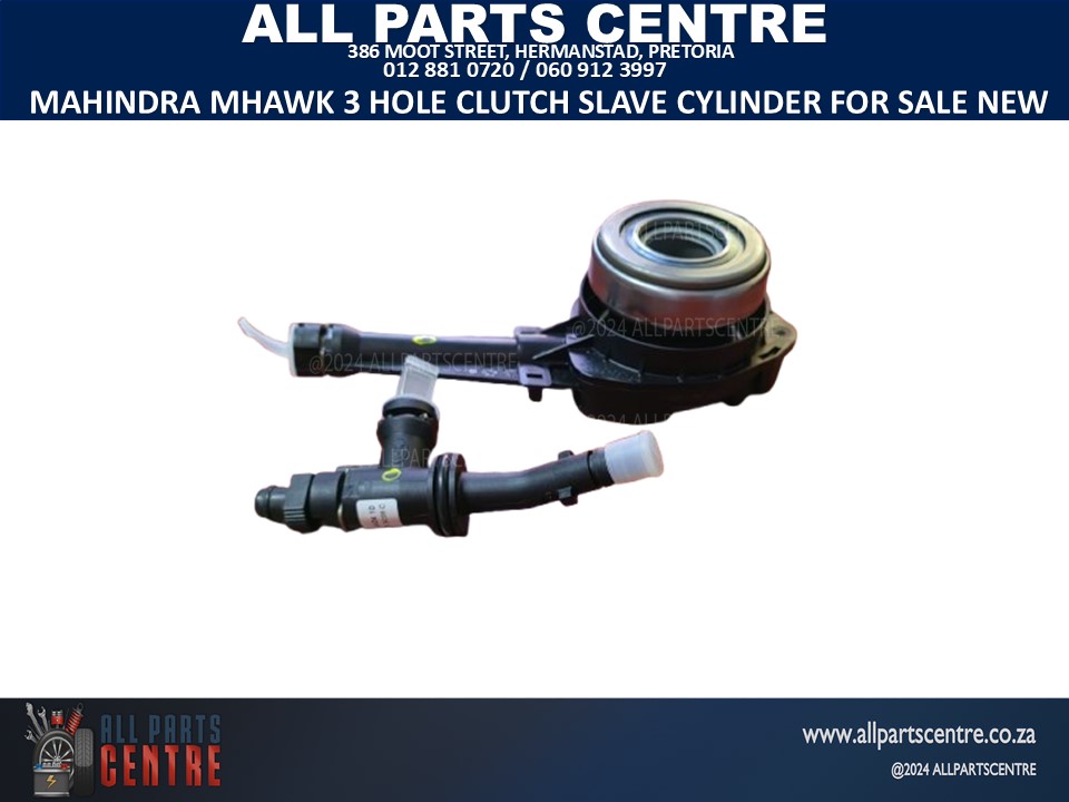 Brand New Mahindra Mhawk 3-Hole Clutch Slave Cylinder for Sale Brand New Mahindra Mhawk 3-Hole Clutch Slave Cylinder for Sale