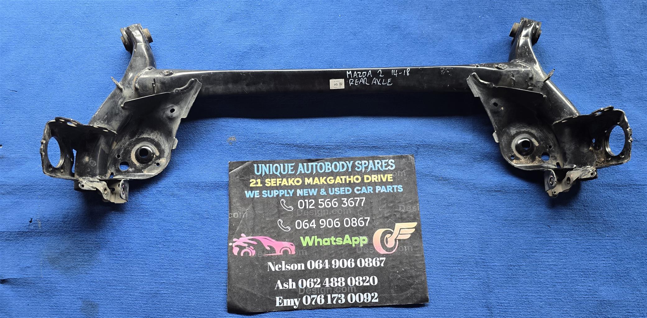 Mazda 2 rear axle 2014 -2018