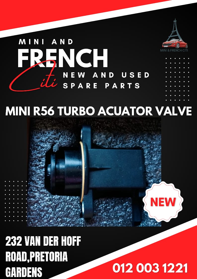 MINI COOPER R56 TURBO ACTUATOR VALVE FOR SALE NEW IN STOCK NOW AVAILABLE - Private Seller