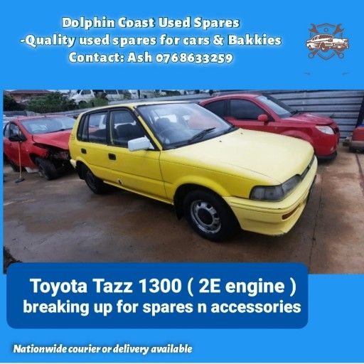 Toyota Tazz mk1 stripping for spares - Private Seller