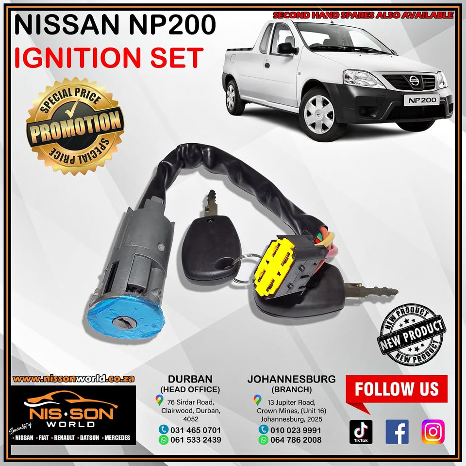 Nissan NP200 Ignition Set - Private Seller Nissan NP200 Ignition Set - Private Seller