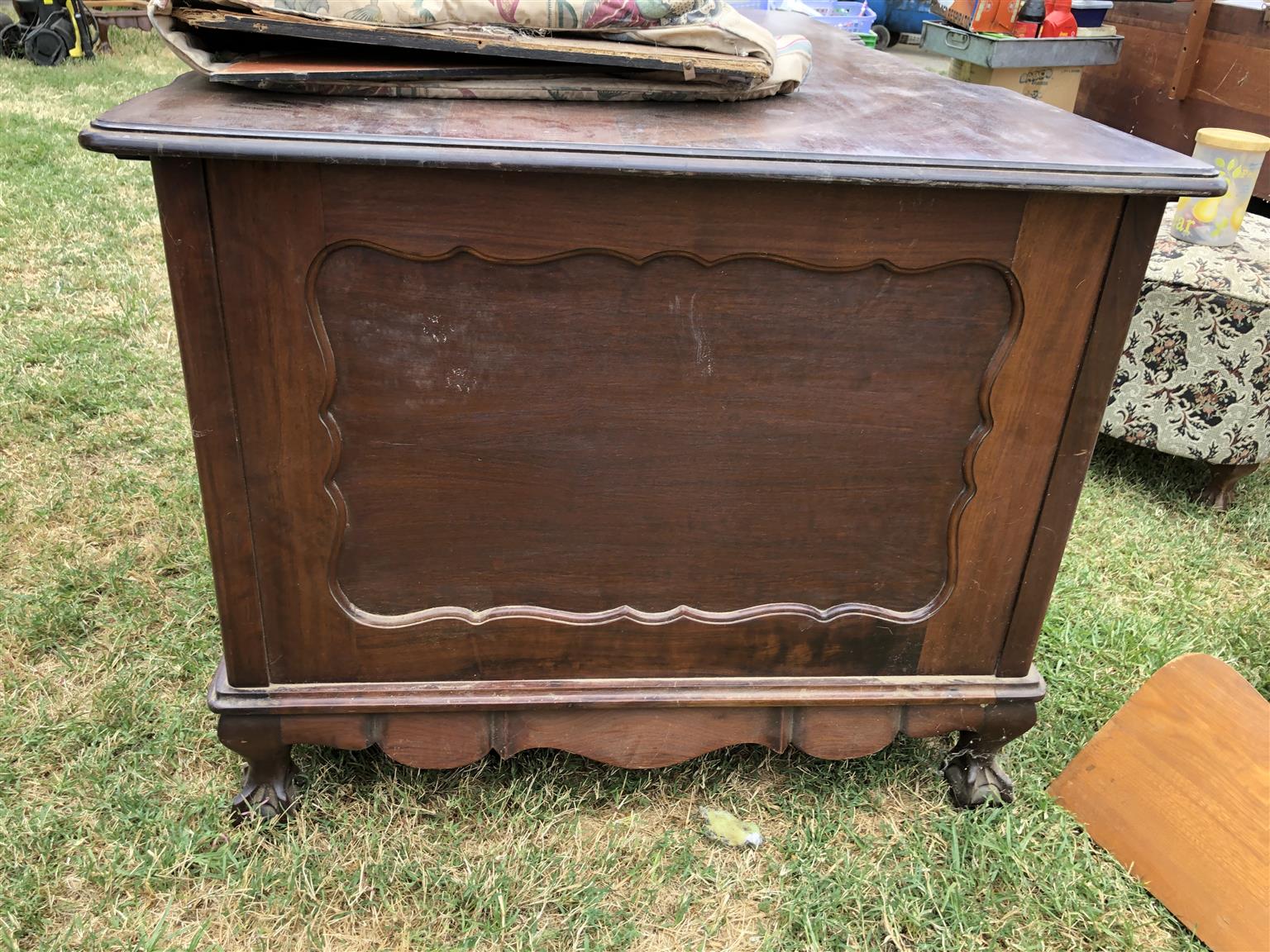 Ball and Claw Embuia desk