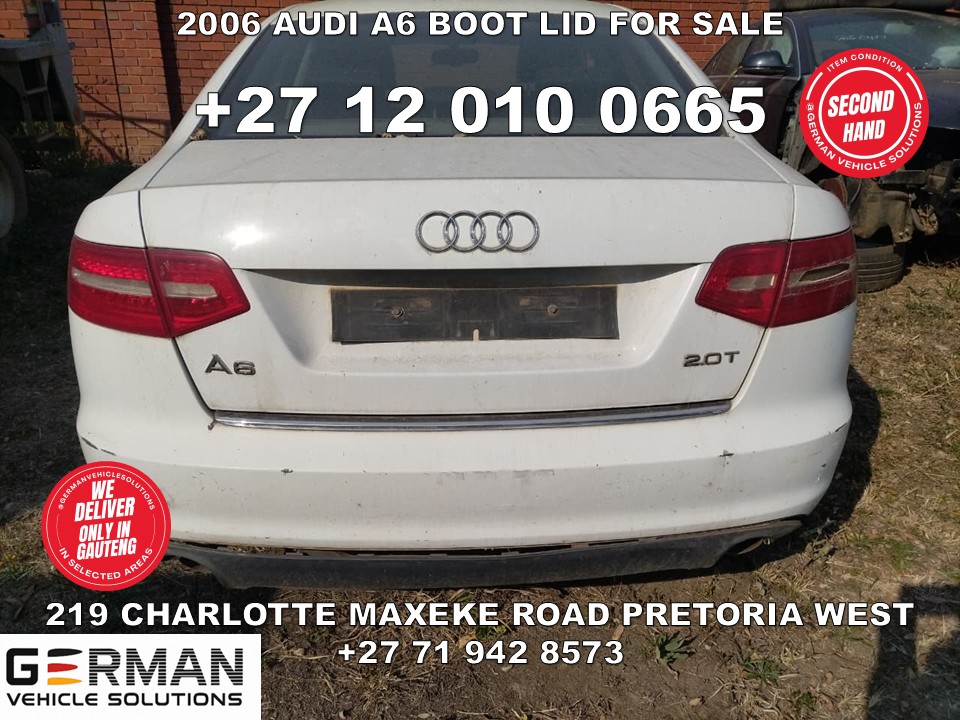 2006 audi a6 boot lid for sale used - Private Seller 2006 audi a6 boot lid for sale used - Private Seller