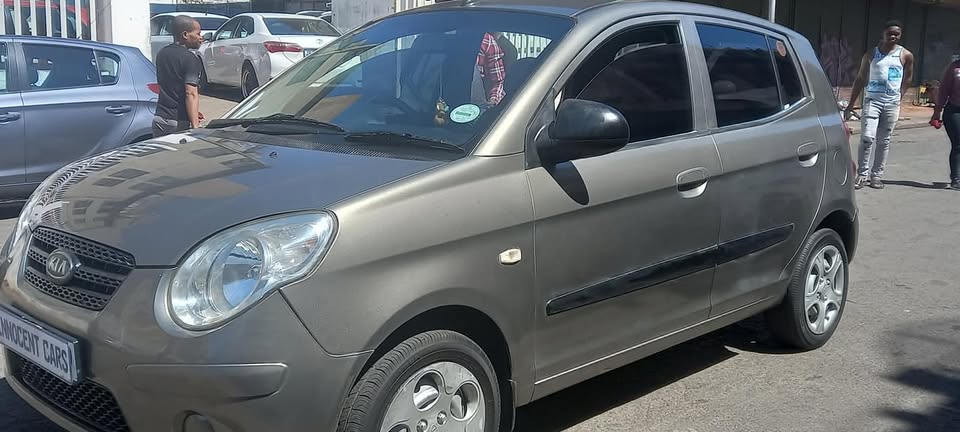 2010 KIA PICANTO 1.2 PETROL, MANUAL TRANSMISSION, GREY COLOUR, 102000KM