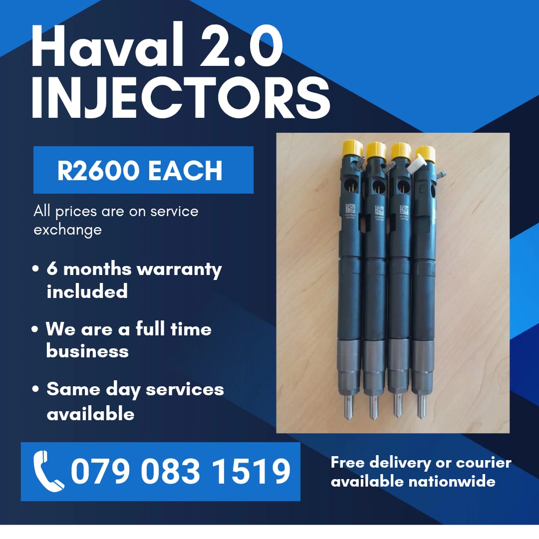 HAVAL 2.0 INJECTORS FOR SALE WITH WARRANTY - Private Seller HAVAL 2.0 INJECTORS FOR SALE WITH WARRANTY - Private Seller